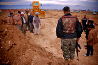 Land mines and dead bodies- Construction in Iraq